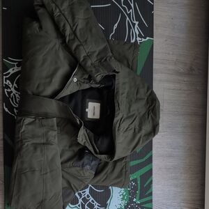 Jack & Jones Dark Green Hooded Jacket